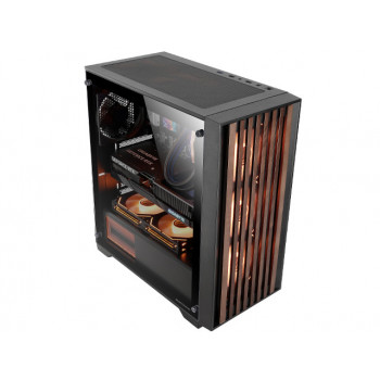 Mars Gaming MC-WOOD Midi Tower Noir