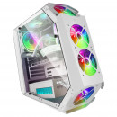 Mars Gaming MC51W unité centrale Blanc