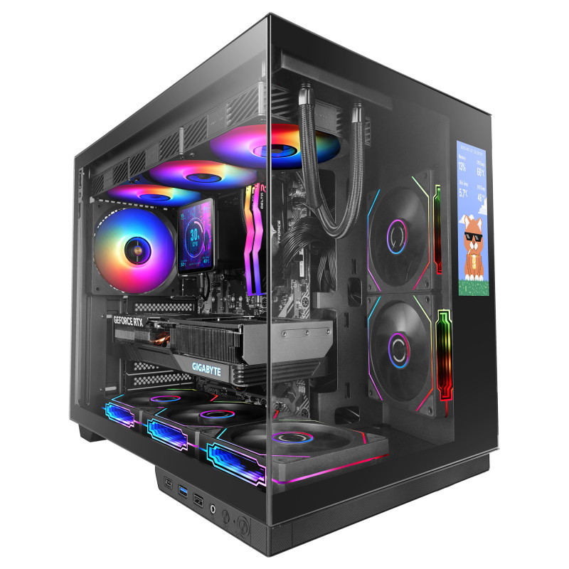 Mars Gaming MCMIRAGE unité centrale Midi Tower Noir