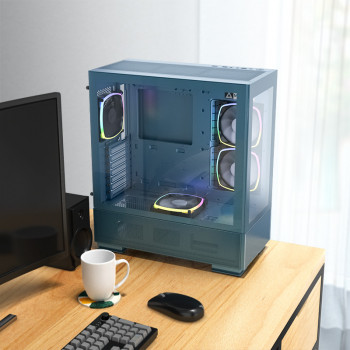 Montech SKY TWO Midi Tower Bleu