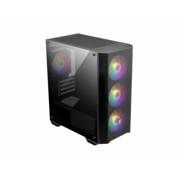 MSI MAG Forge M100A Micro Tower Noir, Transparent
