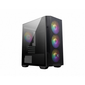 MSI MAG Forge M100R Midi Tower Noir, Transparent