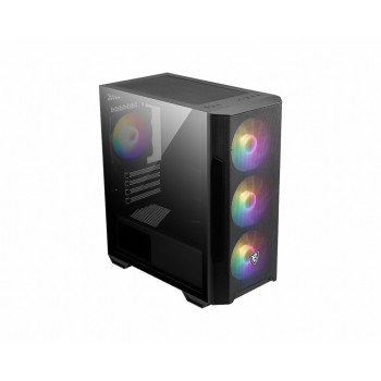MSI MAG Forge M100R Midi Tower Noir, Transparent