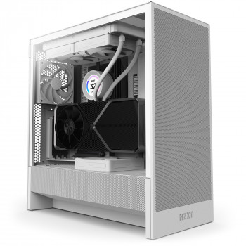 NZXT H5 Flow Midi Tower Blanc