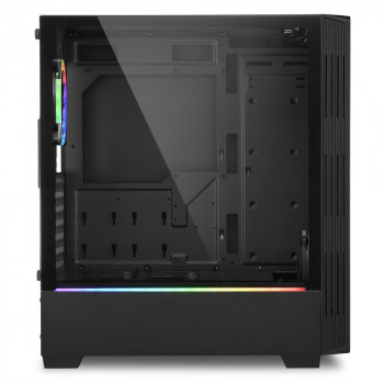 Sharkoon RGB LIT 200 Midi Tower Noir