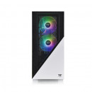Thermaltake Divider 370 TG Midi Tower Noir, Blanc