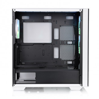 Thermaltake Divider 370 TG Midi Tower Noir, Blanc