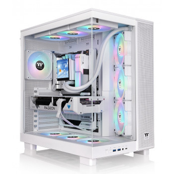 Thermaltake View 380 XL TG ARGB Midi Tower Blanc