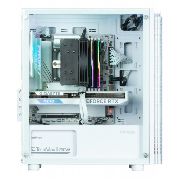 Zalman T4 PLUS Mini Tower Blanc