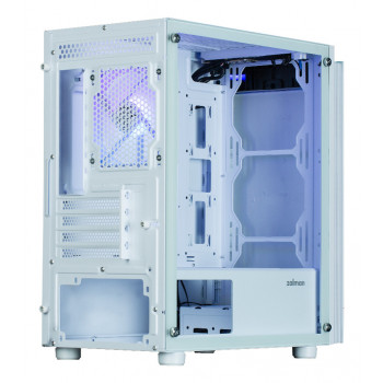 Zalman T4 PLUS Mini Tower Blanc