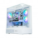 Zalman P40 Prism White Midi Tower Blanc