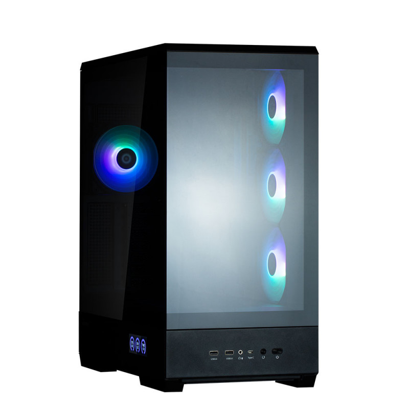 Zalman P50 DS Black Midi Tower Noir