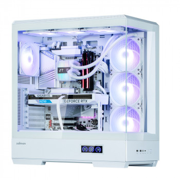 Zalman P50 DS White Midi Tower Blanc