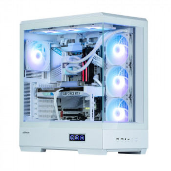 Zalman P50 DS White Midi Tower Blanc