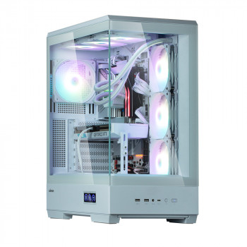 Zalman P50 DS White Midi Tower Blanc