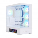 Zalman P40 DS WHITE Midi Tower Blanc