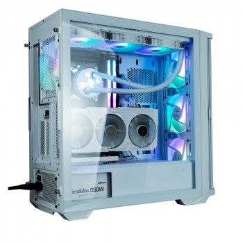 Zalman Z10 DUO WHITE unité centrale Midi Tower Blanc