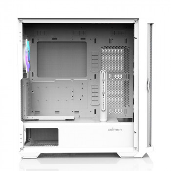 Zalman Z10 DUO WHITE unité centrale Midi Tower Blanc
