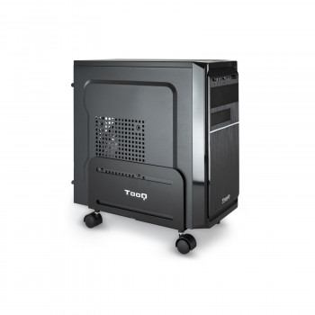 TooQ UMCS0004-B support pour unité centrale Support CPU de chariot Noir