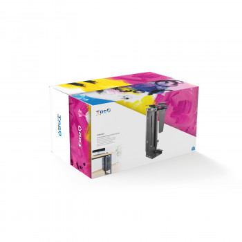 TooQ TQMUD01 support pour unité centrale Support de CPU monté sur bureau Noir