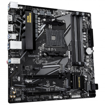 GIGABYTE B550M DS3H R2 Carte mère - Processeurs AMD Ryzen 5000, VRM 5+3 phases, jusqu'à 4733 MHz DDR4 (O.C.), 1x M.2 PCIe 4.0 +