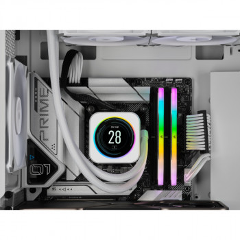 Corsair Vengeance RGB CMH32GX5M2B6000C40W module de mémoire 32 Go 2 x 16 Go DDR5