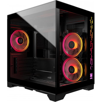 PC Gamer Crystal Mini Black