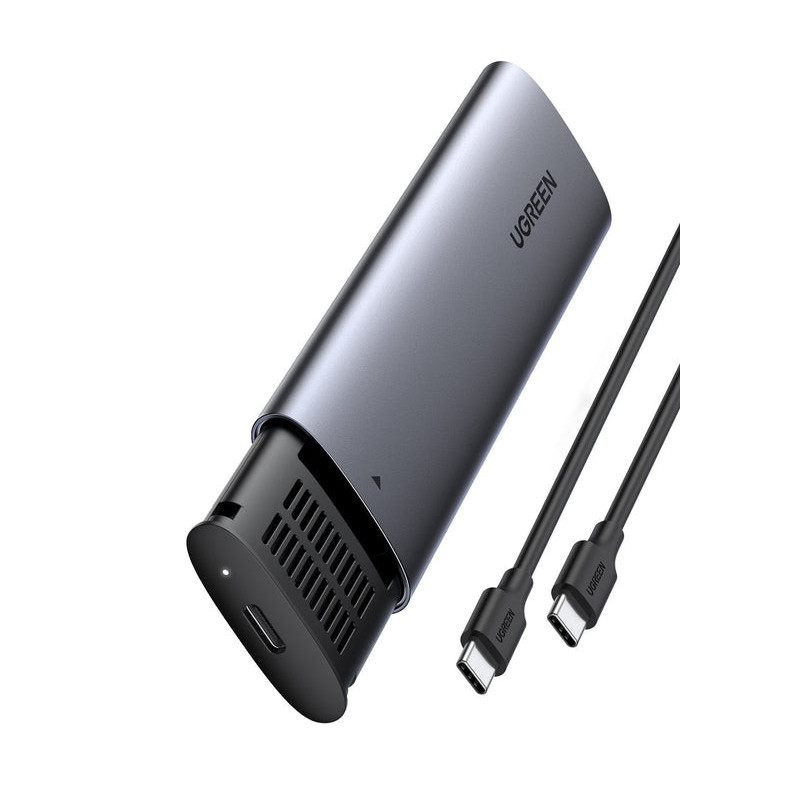 Ugreen 10902 Boîtier de disques de stockage Enceinte ssd Gris M.2