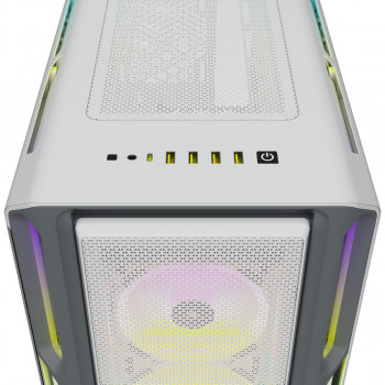 Corsair iCUE 5000T RGB Midi Tower Blanc