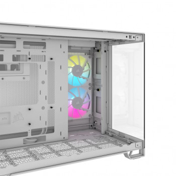Corsair 2500X RGB Micro Tower Blanc