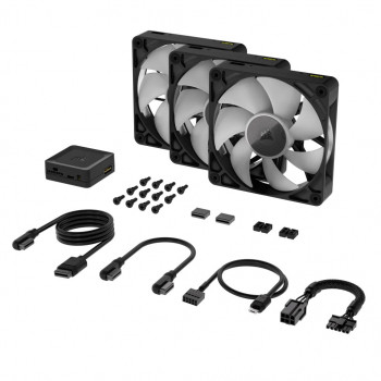 Corsair iCUE LINK RX120 RGB Boitier PC Ventilateur 12 cm Noir 3 pièce(s)