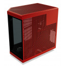 HYTE Y70 Touch Infinite Midi Tower Noir, Couleur cerise