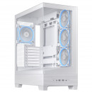 ASUS A31 Plus TG ARGB WHITE Midi Tower Blanc