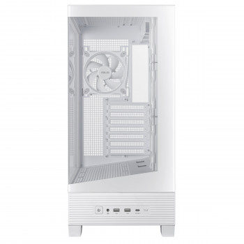 ASUS A31 Plus TG ARGB WHITE Midi Tower Blanc