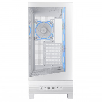 ASUS A31 Plus TG ARGB WHITE Midi Tower Blanc