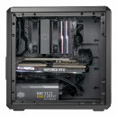 Cooler Master Q300L V2 Mini Tower Noir, Transparent