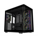 Cooler Master Elite 600 Tower Noir, Transparent