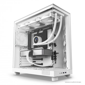 NZXT H6 Flow Midi Tower Blanc