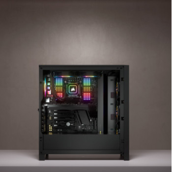Corsair iCUE 4000X RGB Midi Tower Noir