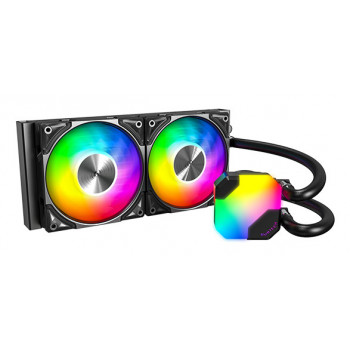 Montech HyperFlow ARGB 240 Processeur Refroidisseur de liquide tout-en-un 12 cm Noir 1 pièce(s)