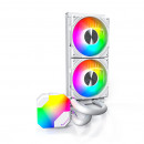 Montech HyperFlow ARGB 240 Processeur Refroidisseur de liquide tout-en-un 12 cm Blanc 1 pièce(s)