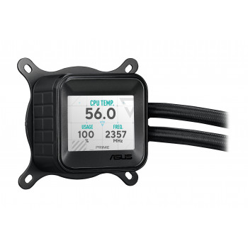 ASUS Prime LC 360 ARGB LCD Processeur Refroidisseur de liquide tout-en-un 12 cm Noir