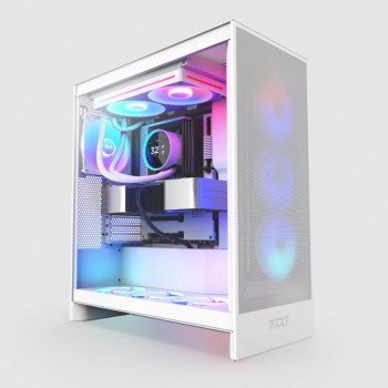 NZXT Kraken Elite 280 RGB Processeur Refroidisseur de liquide tout-en-un 14 cm Blanc 1 pièce(s)