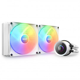 NZXT Kraken 280 RGB Processeur Refroidisseur de liquide tout-en-un 14 cm Blanc 1 pièce(s)