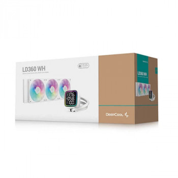 DeepCool LD360 White Processeur Refroidisseur de liquide tout-en-un 12 cm Blanc 1 pièce(s)
