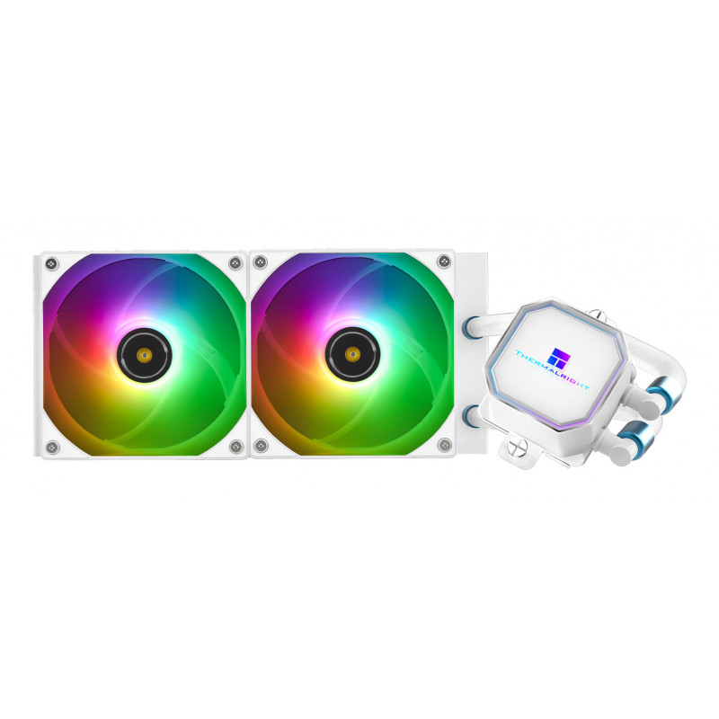 Thermalright Frozen Prism 240 WHITE ARGB Processeur Ventilateur 12 cm Blanc