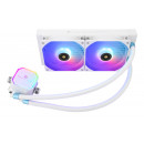 Thermalright Frozen Prism 240 WHITE ARGB Processeur Ventilateur 12 cm Blanc