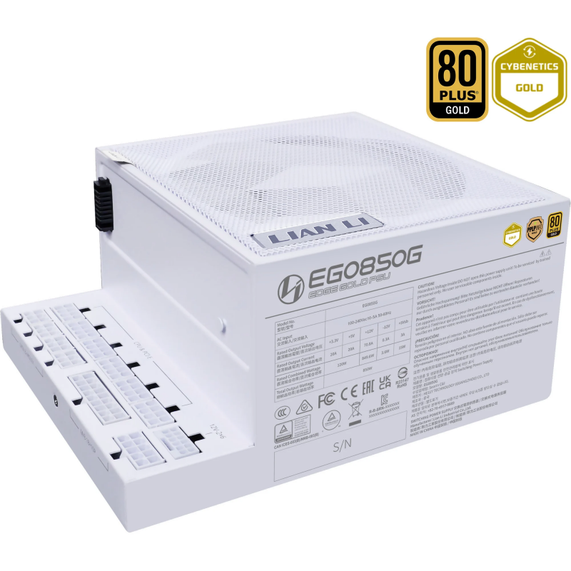 Lian Li Edge Gold - 850W (Blanc)