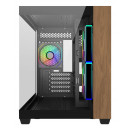 Cooler Master Elite 481 Wood Mini Tower Noir