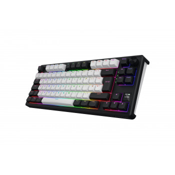 HATOR Skyfall 80 MAG ULTIMA 8K wireless clavier Gaming USB + RF Wireless + Bluetooth QWERTY Anglais britannique Noir, Blanc